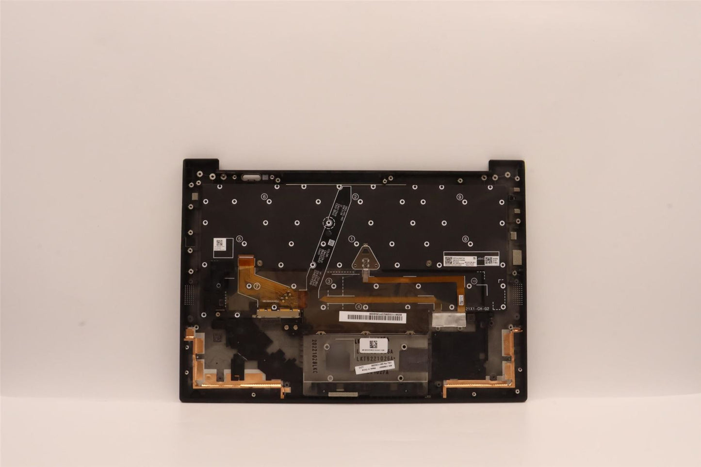 Lenovo Carbon X1 9th Keyboard Palmrest Top Cover German Black 5M11C53285