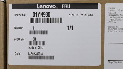 Lenovo ThinkPad T480s Bezel front trim frame Cover Black 01YN980