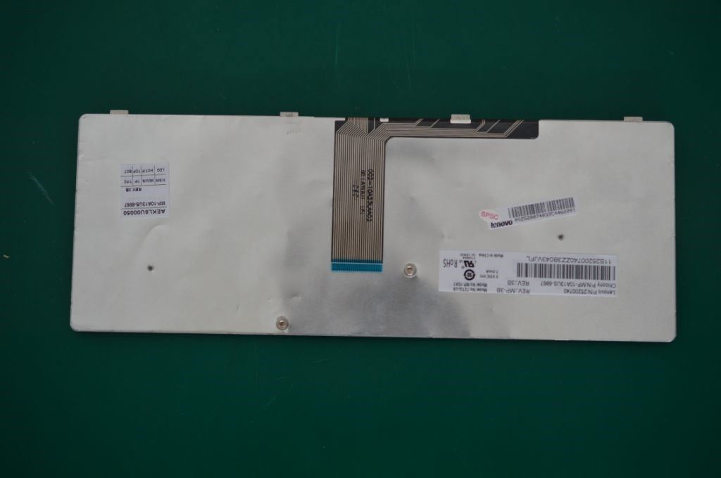 Lenovo CCYT2TQ US84KeyGunMetalpaintingF KBD Keyboard 25200740
