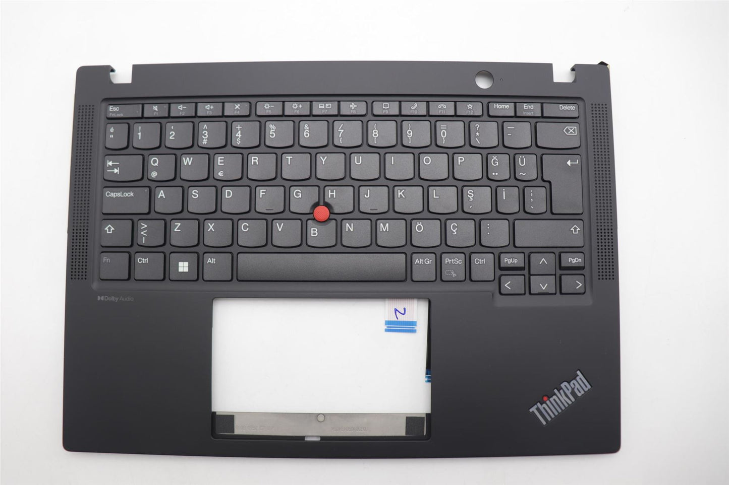 Lenovo ThinkPad X13 Gen 4 Keyboard Palmrest Top Cover Turkish Black 5M11L85832