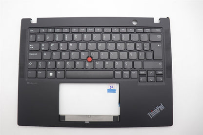 Lenovo ThinkPad X13 Gen 4 Keyboard Palmrest Top Cover Turkish Black 5M11L85832