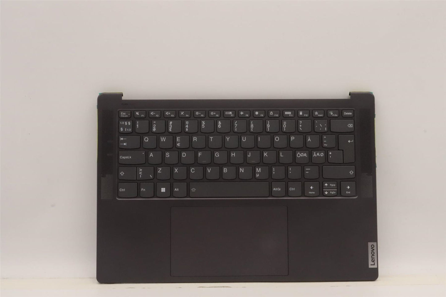 Lenovo Yoga 7 14ARH7 Palmrest Cover Touchpad Keyboard Nordic Backlit 5CB1J37012