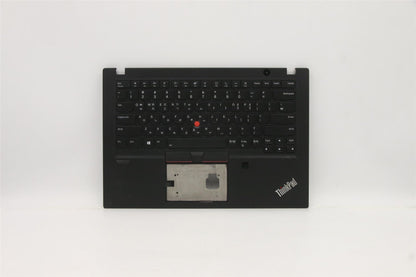 Lenovo ThinkPad T14s Keyboard Palmrest Top Cover Korean Black Backlit 5M10Z41517