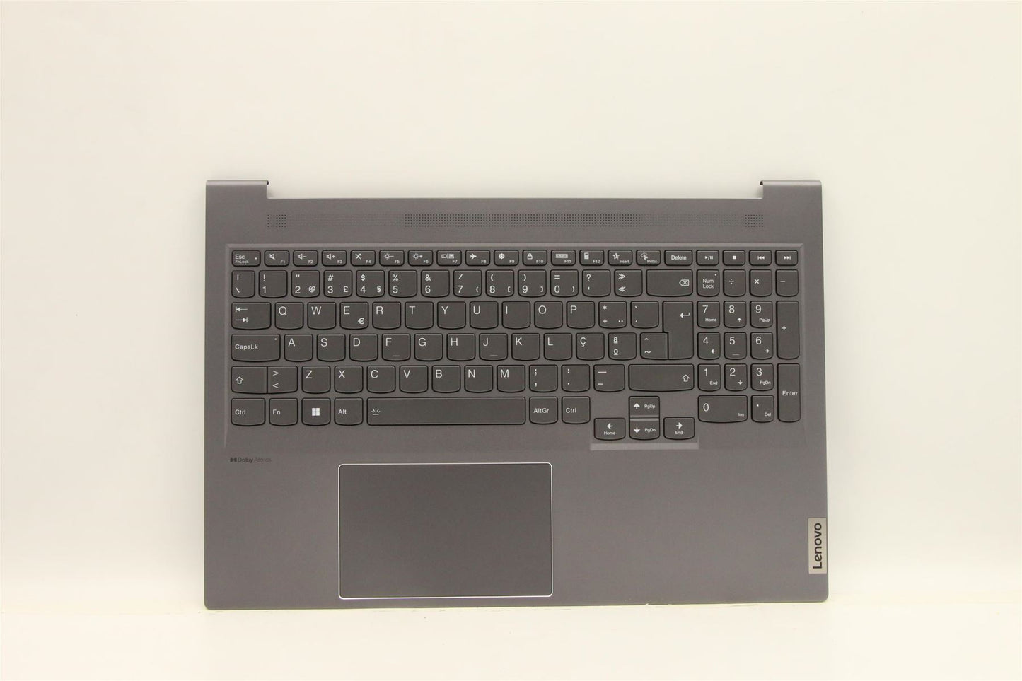 Lenovo IdeaPad 7 16ACH6 Palmrest Cover Touchpad Keyboard Portuguese 5CB1F36864