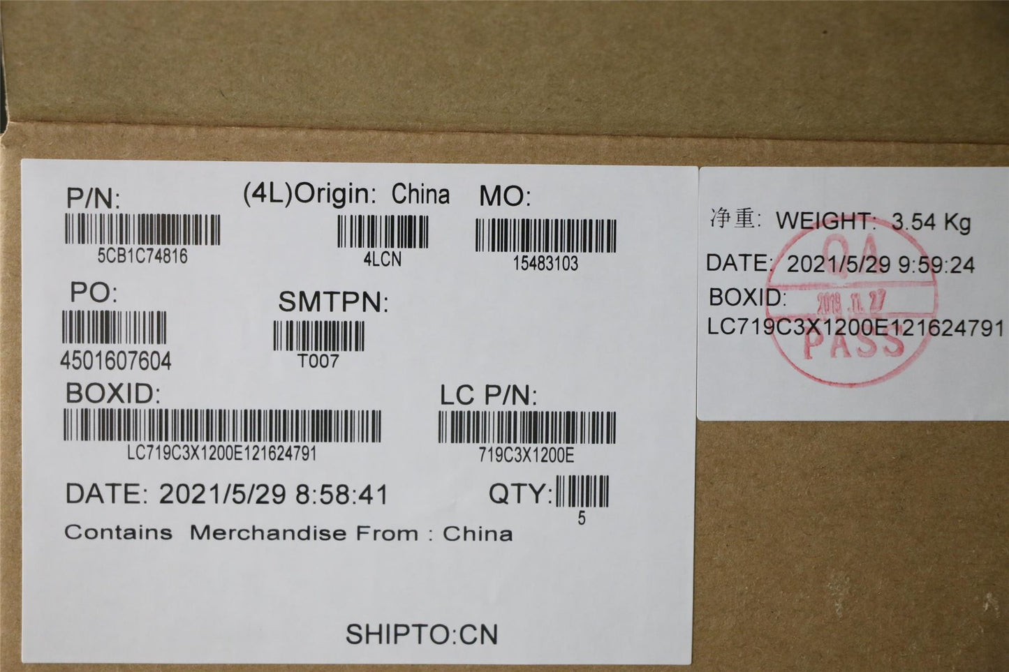 Lenovo 5 15ACH6H Palmrest Cover Touchpad Keyboard Hungarian Black 5CB1C74816