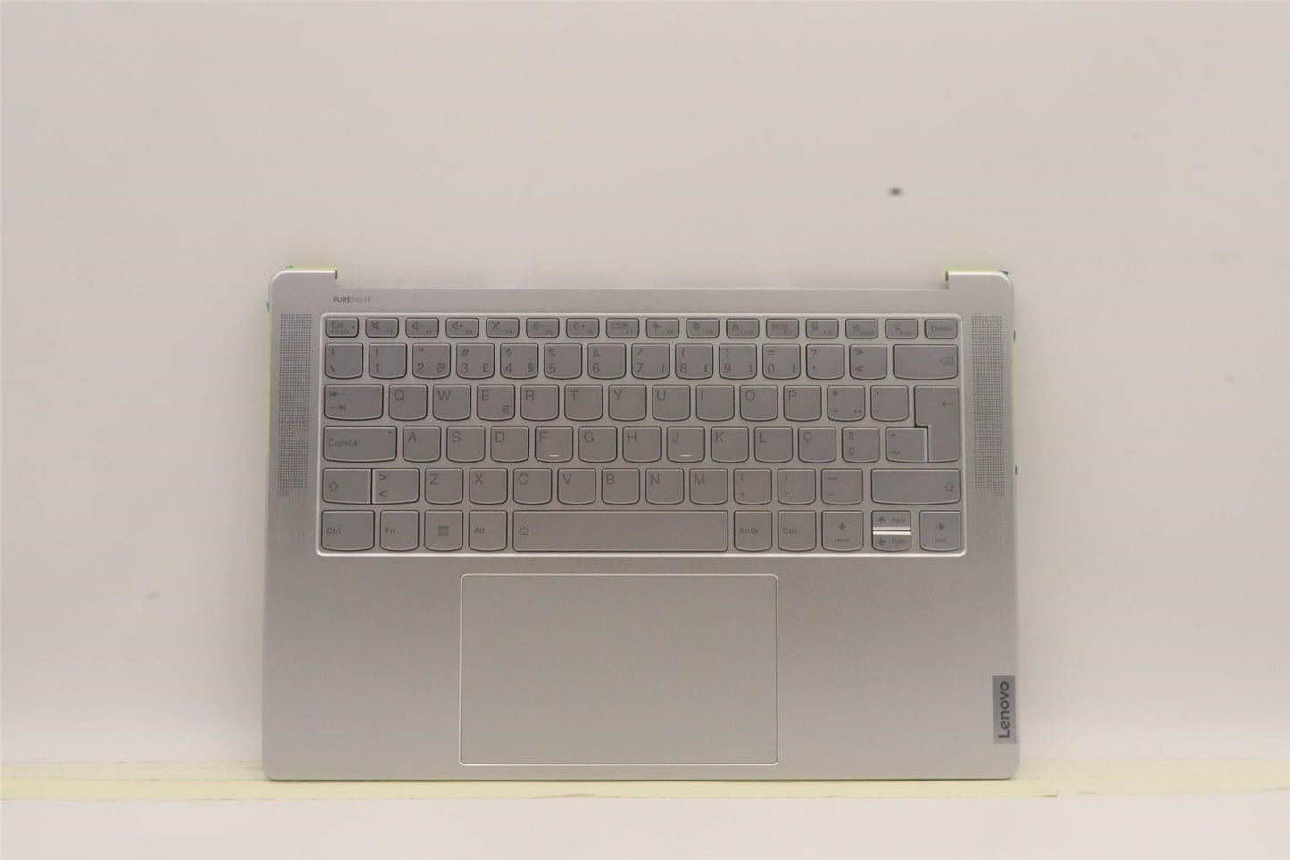 Lenovo Yoga 7 14IAH7 Palmrest Cover Touchpad Keyboard Portuguese 5CB1J30316