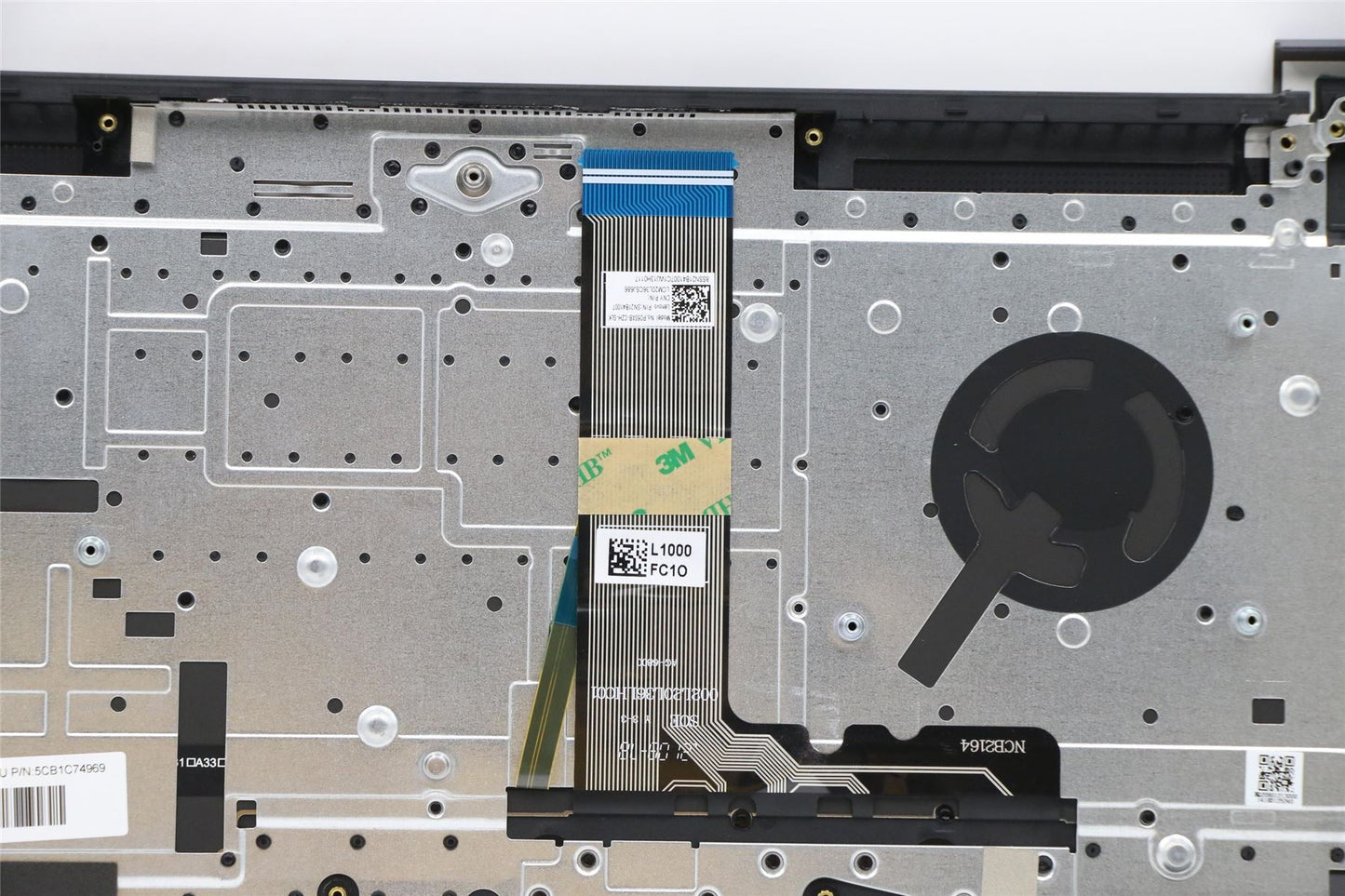 Lenovo IdeaPad 5 16ACH6 Palmrest Cover Touchpad Keyboard Grey 5CB1C74969