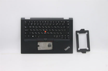 Lenovo ThinkPad X13 Gen 1 Palmrest Cover Keyboard Bulgarian Black 5M10Y85886