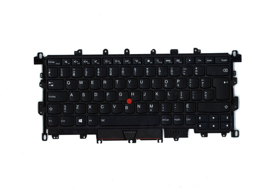 Lenovo Internal, CFR,LB,screw,Backlit Canadian French Keyboard 00JT865
