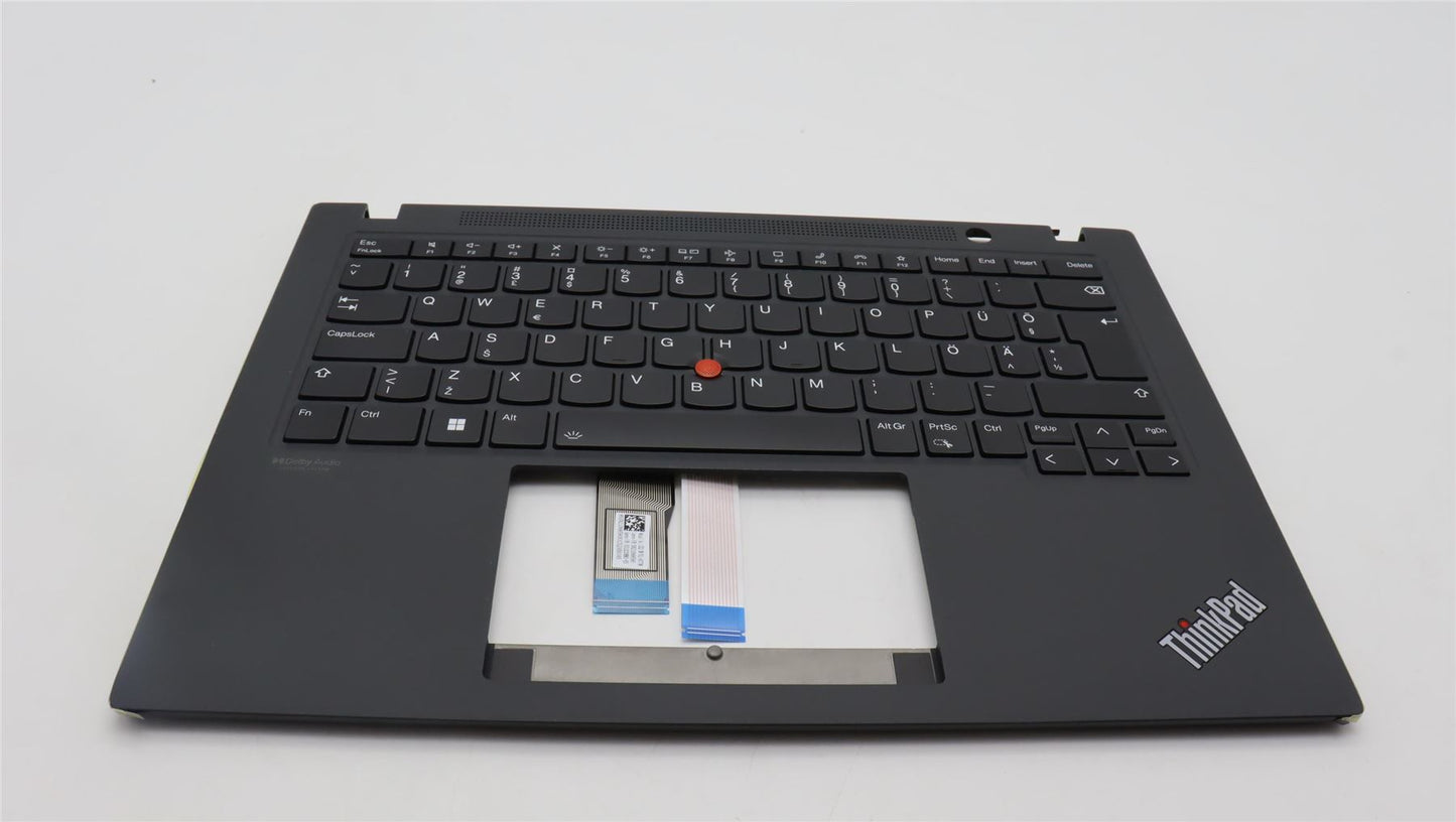 Lenovo ThinkPad T14s Gen 3 Keyboard Palmrest Top Cover Estonian Black 5M11H27658