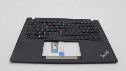 Lenovo ThinkPad T14s Gen 3 Keyboard Palmrest Top Cover Estonian Black 5M11H27658