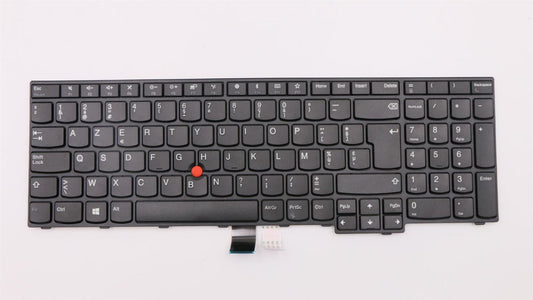 Lenovo ThinkPad E570 E575 Keyboard Belgian Black 01AX126