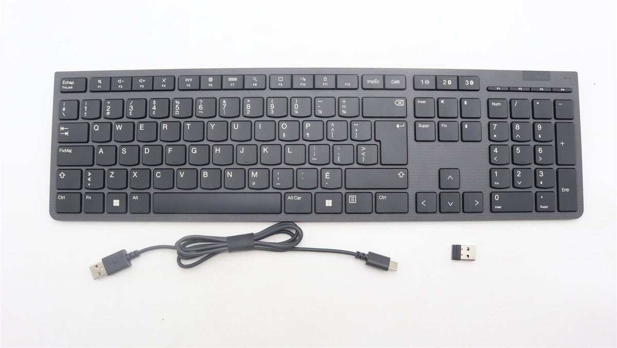 Lenovo DT_KYB Slim KB II-French Canada 058 Keyboard 5D51K04601