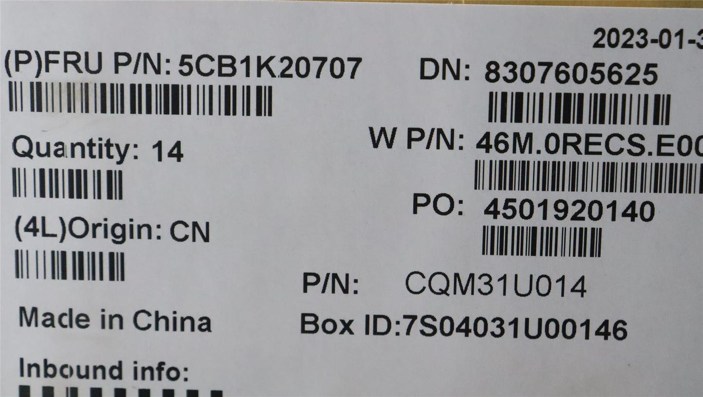 Lenovo Lower Case W 82XX SB 5CB1K20707