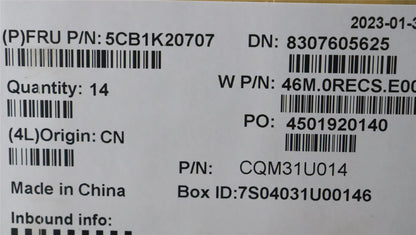 Lenovo Lower Case W 82XX SB 5CB1K20707