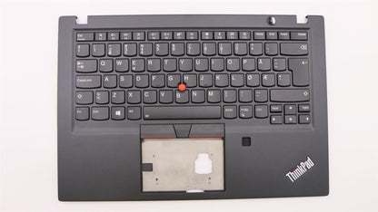 Lenovo ThinkPad T490s Palmrest Cover Keyboard Nordic Black Backlit 02HM331