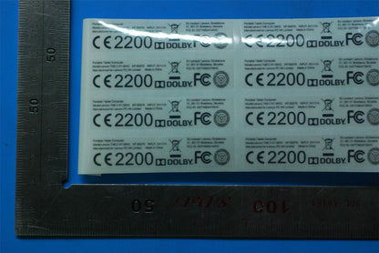 Lenovo A7-30HC rating label&*HQ60401663000 CS 5L18C00961