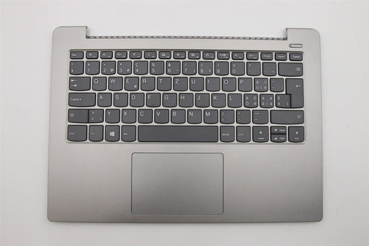 Lenovo IdeaPad 330S-14IKB Palmrest Cover Touchpad Keyboard Swiss Grey 5CB0R57310