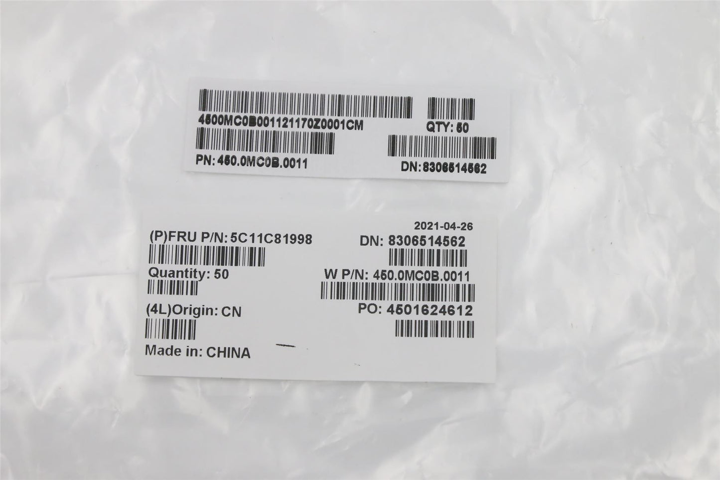 Lenovo Yoga X13 2 Trackpad Touchpad Cable 5C11C81998