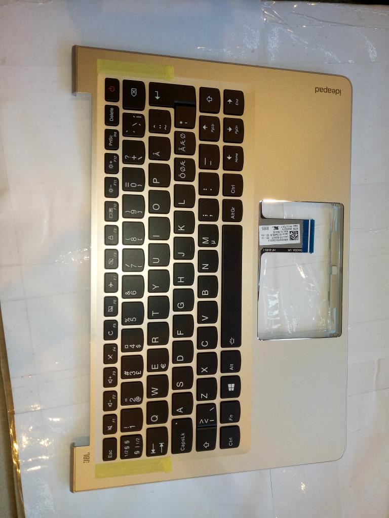 Lenovo Upper case W 80SW BL GD W/KB ND 5CB0L47147