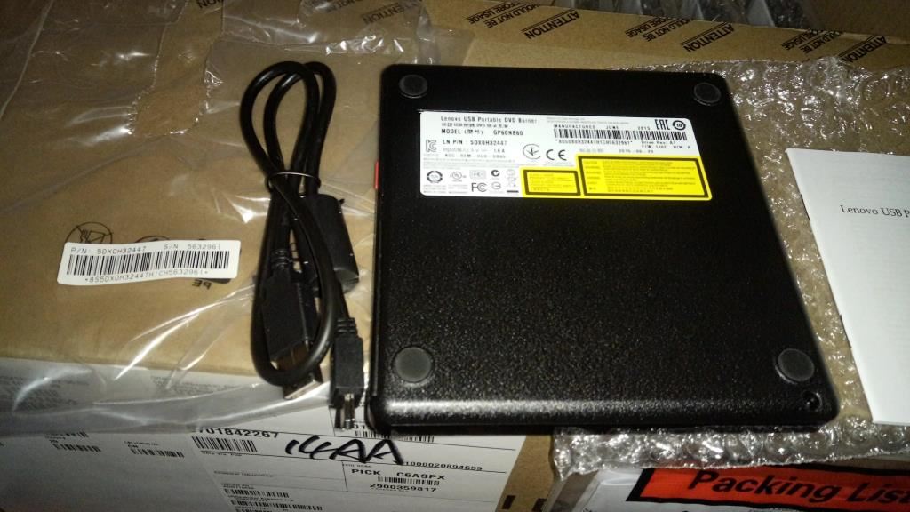 Lenovo OPT_DRIVE HLDS GP60NB60 9.5 exter DVD 5DX0H32447