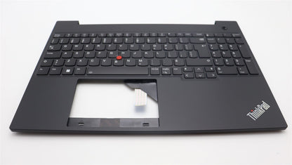 Lenovo ThinkPad E16 Gen 1 Keyboard Palmrest Top Cover Black Backlit 5M11L65168