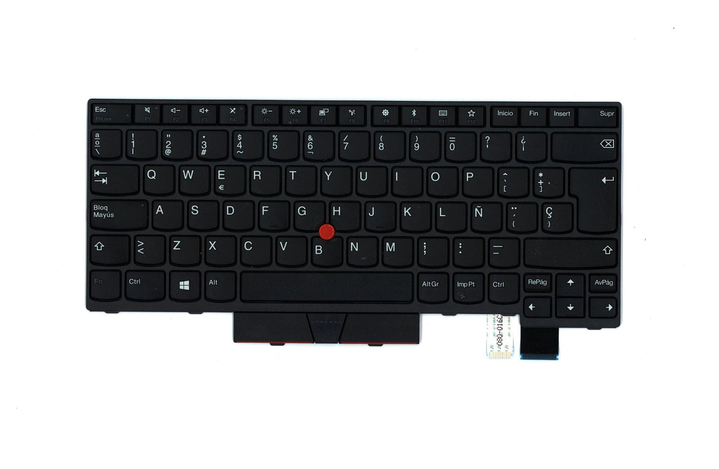 Lenovo ThinkPad T470 A475 Tastatur Spanisch Schwarz 01AX456