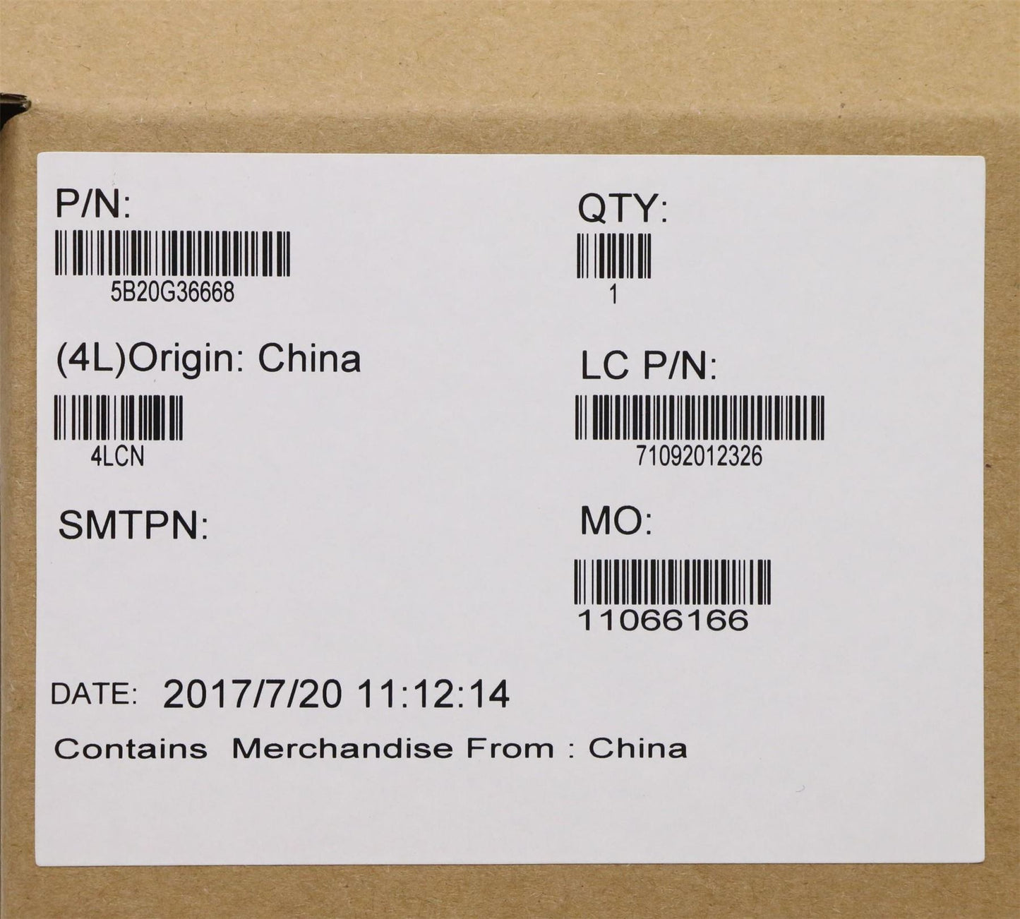Lenovo 5B20G36668 MB L G50-70 W8PI7-4510U2G 1000M