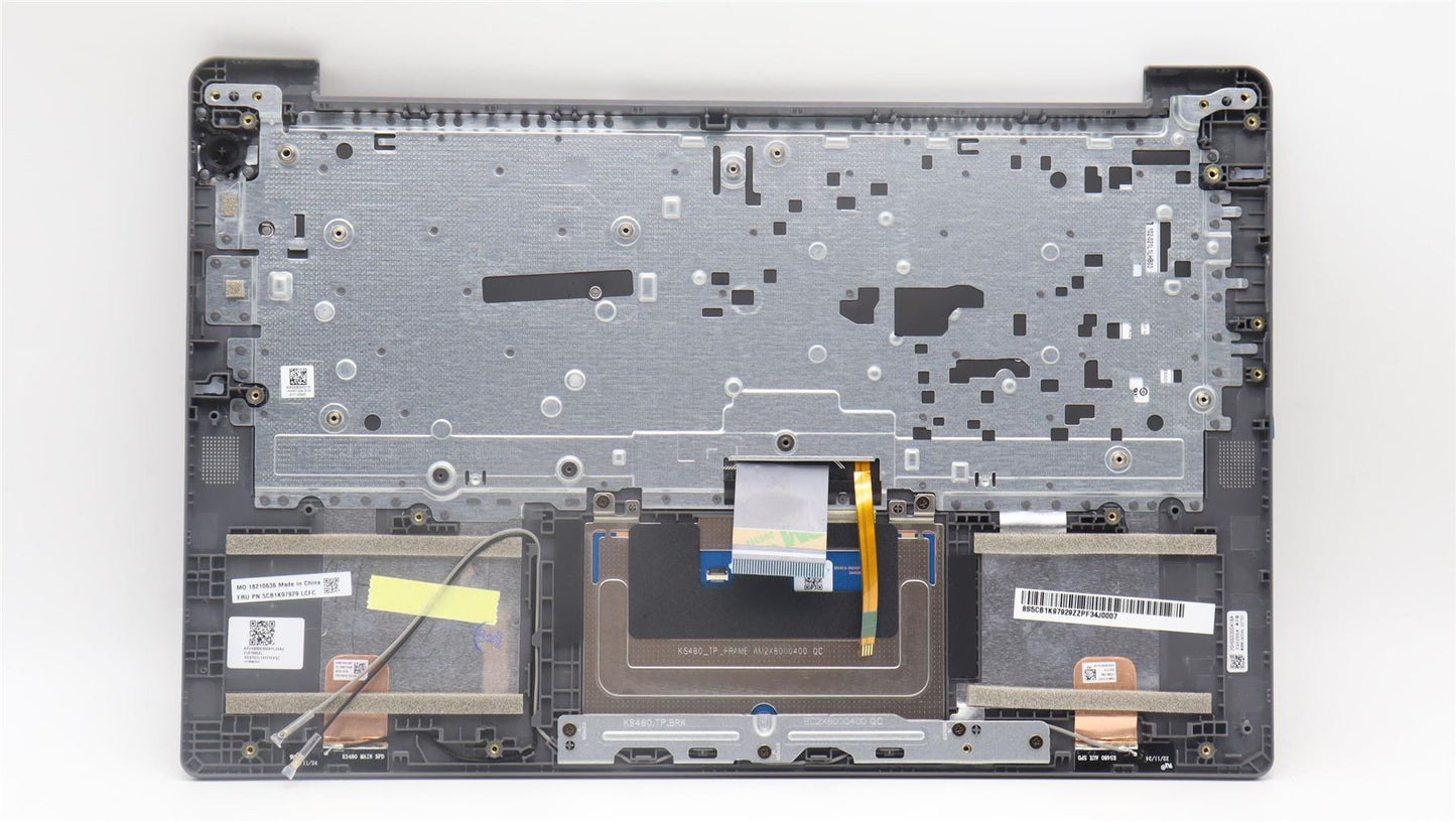 Lenovo Upper Case ASM_GER L82XL NFP AG BL 5CB1K97929