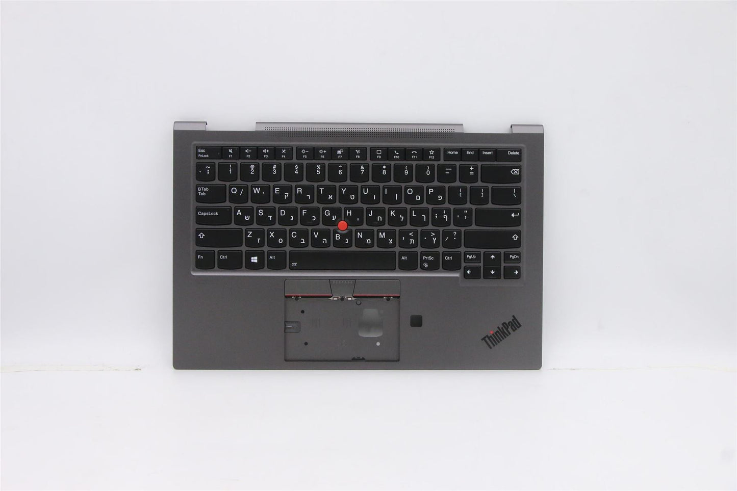 Lenovo ThinkPad X1 5th Gen Keyboard Palmrest Top Cover Hebrew 5M10Z37096