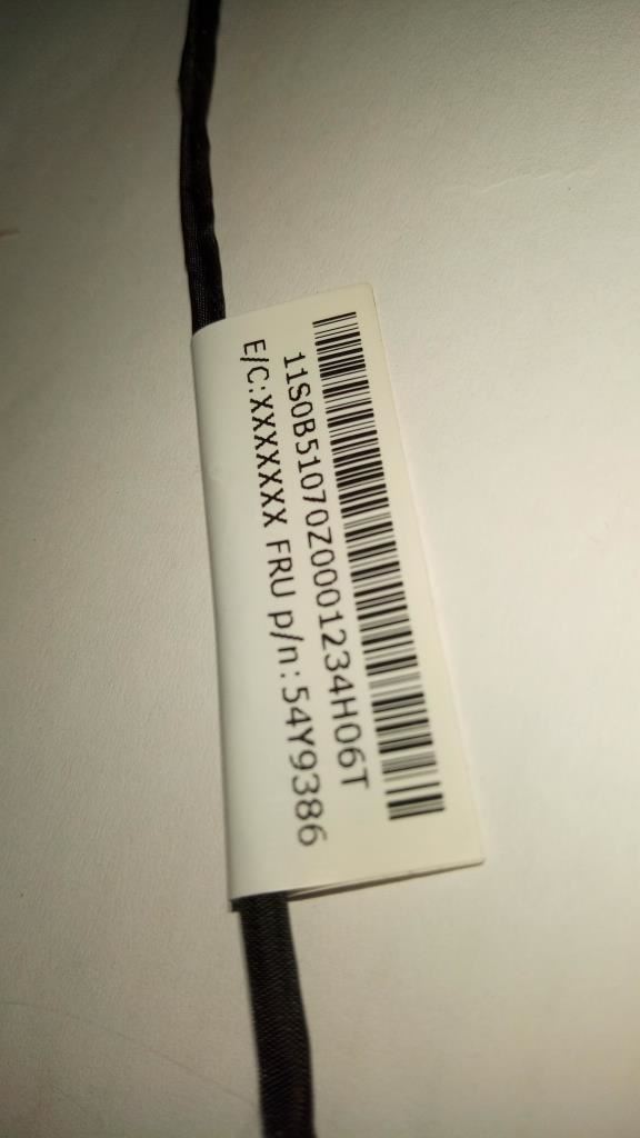 Lenovo Fru, 200mm Touch cable 54Y9386