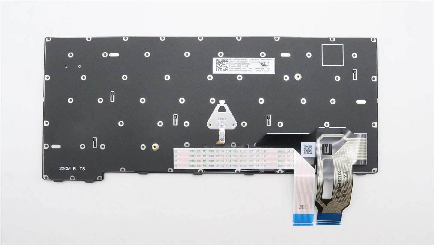 Lenovo ThinkPad P14s 4 P14s 3 L14 4 T14 4 Tastatur Italienisch Schwarz 5N21D68287