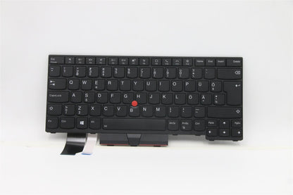 Lenovo ThinkPad L14 Gen 2 L14 s Keyboard Estonian Black Backlit 5N20W67792