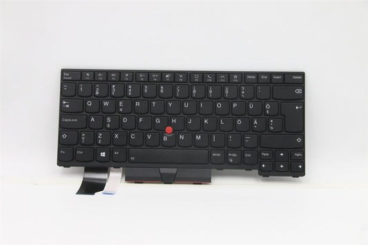 Lenovo ThinkPad L14 Gen 2 L14 s Keyboard Estonian Black Backlit 5N20W67792