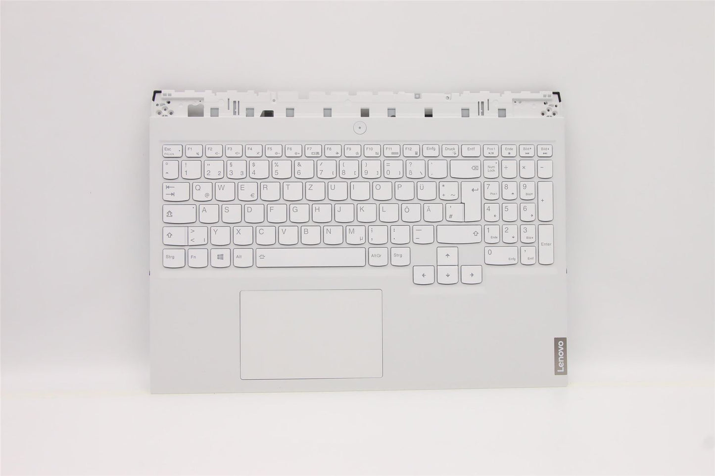 Lenovo 5 16ITH6 Palmrest Cover Touchpad Keyboard German Silver 5CB1D10513