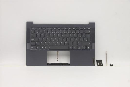 Lenovo Yoga 7-14ITL05 Palmrest Cover Touchpad Keyboard Arabic Grey 5CB1B05304