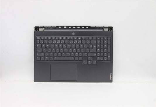 Lenovo Legion 7-16ACHg6 Palmrest Cover Touchpad Keyboard Grey 5CB1C17308
