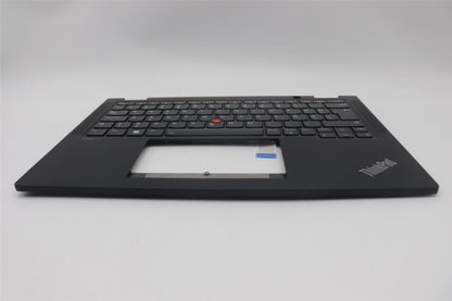 Lenovo ThinkPad X13 Gen 4 Keyboard Palmrest Top Cover Estonian Black 5M11L64103