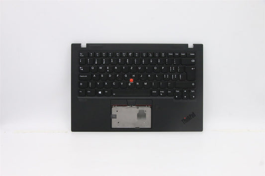 Lenovo Carbon X1 8th Keyboard Palmrest Top Cover Swiss Black Backlit 5M10Z27493