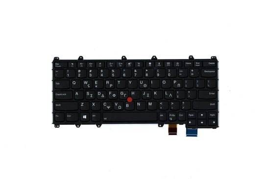 Lenovo Yoga X380 Keyboard Greek Black Backlit 01HW628