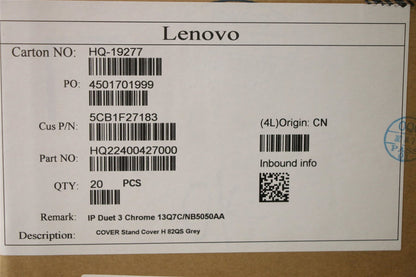 Lenovo Stand Cover H 82QS Grey 5CB1F27183
