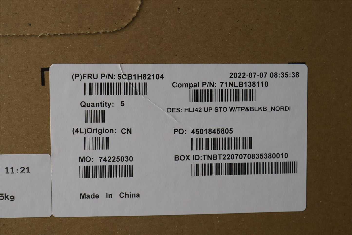 Lenovo IdeaPad 5 14IAP7 5 14ARH7 Palmrest Cover Touchpad Keyboard 5CB1H82104