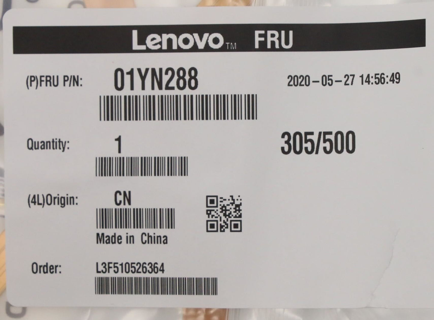Lenovo ThinkPad T490s T14s Camera FPC Cable 01YN289