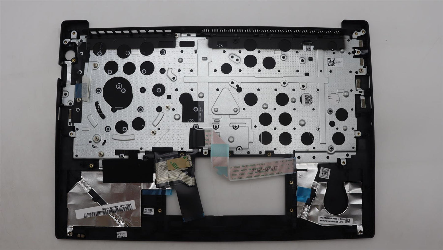 Lenovo ThinkPad E14 Gen 5 Palmrest Cover Keyboard US Black Backlit 5M11L59795