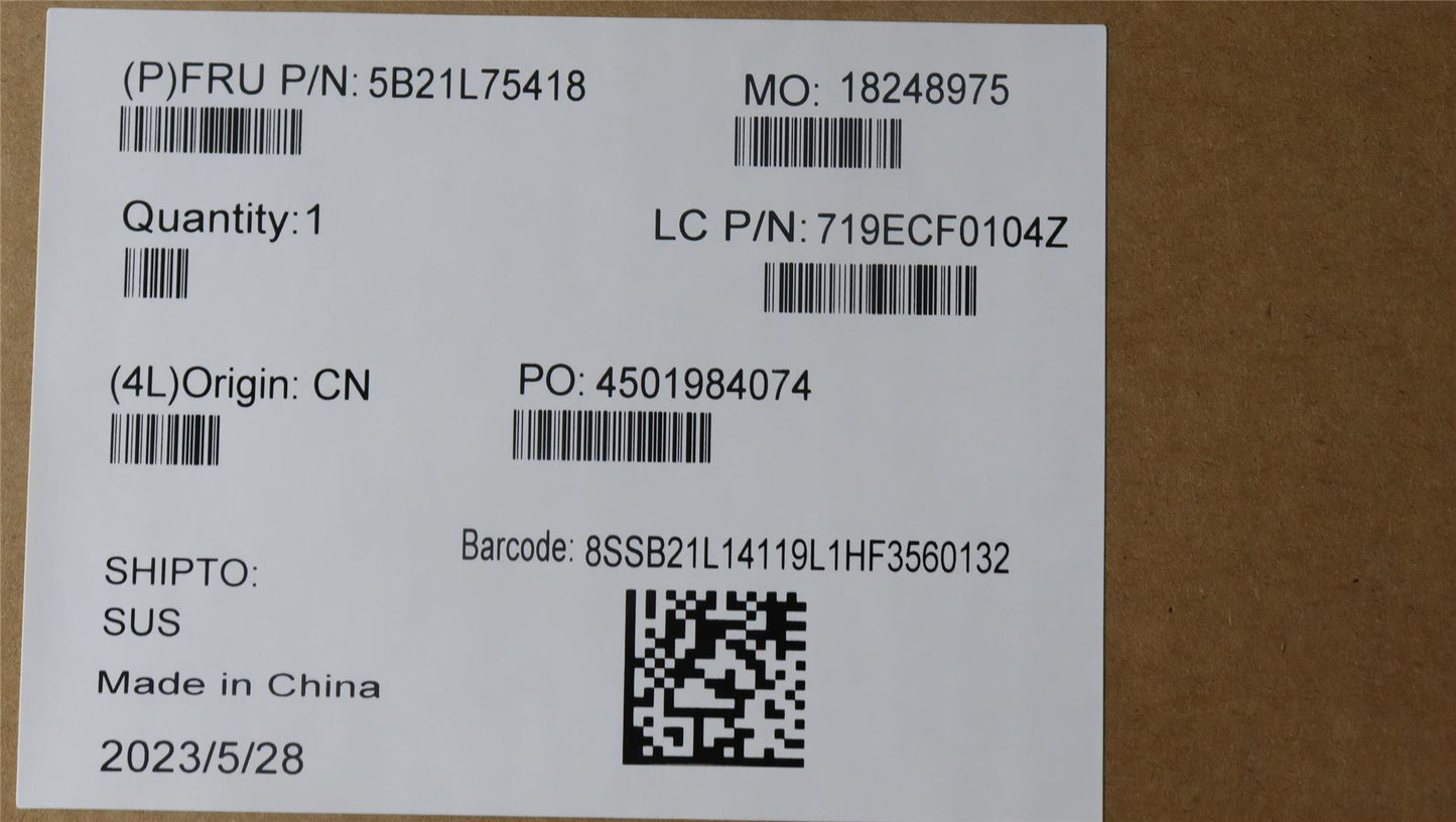 Lenovo ThinkPad X13 Gen 4 Motherboard Mainboard 5B21L75418
