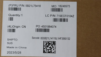 Lenovo ThinkPad X13 Gen 4 Motherboard Mainboard 5B21L75418