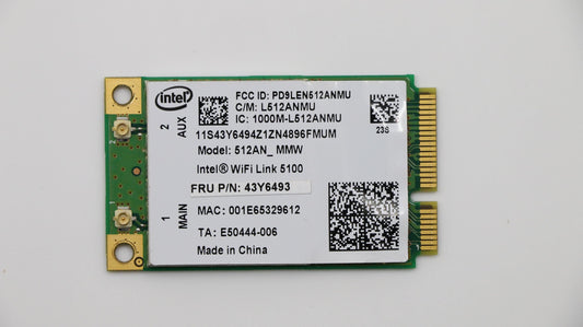 Lenovo FRU 5100 WiFi WLAN Board 43Y6493