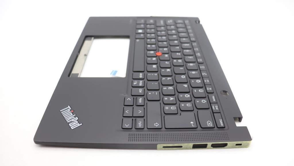 Lenovo ThinkPad X13 Gen 4 Palmrest Cover Keyboard Hungarian Black 5M11L86187