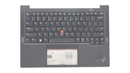 Lenovo ThinkPad X1 10th Gen Keyboard Palmrest Top Cover Deep Black 5M11H44159