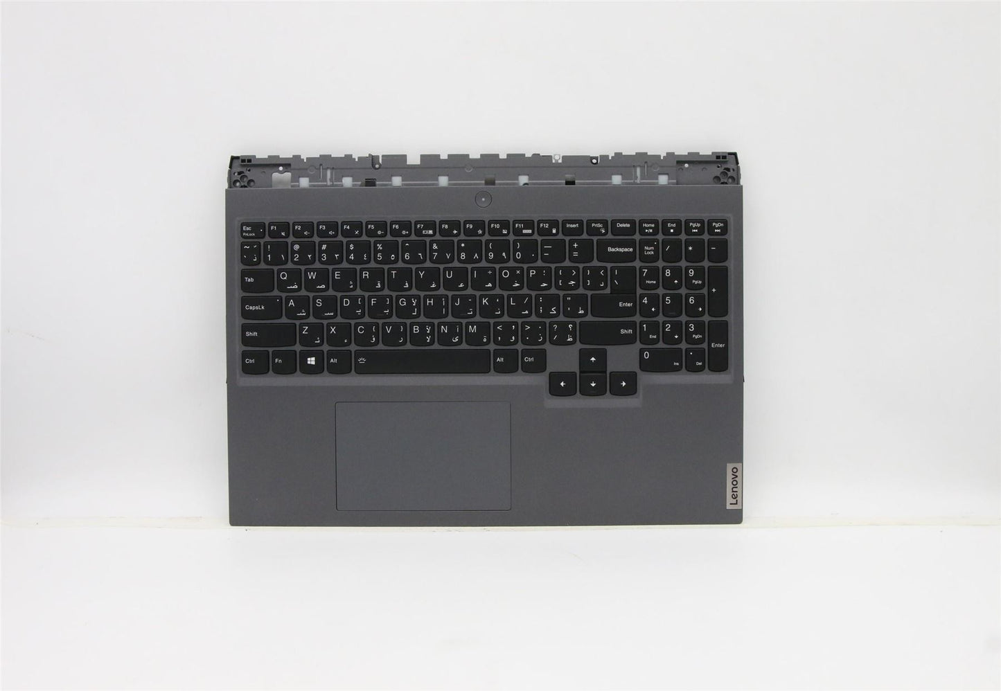 Lenovo 5 16ACH6H Palmrest Cover Touchpad Keyboard Arabic Slate Grey 5CB1C14943